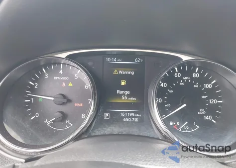 2014 Nissan Rogue Sv z USA, uszkodzony, nr VIN 5N1AT2MV6EC764241